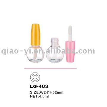 LG-403 round ball lip gloss containers